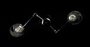 Люстра з плафонами L9806B/2 (CR+BLK) Люстра з плафонами L9806B/2 (CR+BLK)