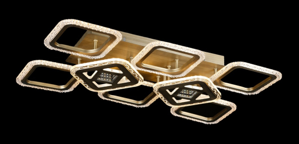 Світлодіодна люстра LK29027/6+2 LED