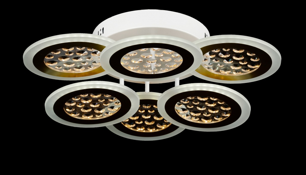Светодиодная люстра LK39864/6 LED (CHAMPANE+WT)