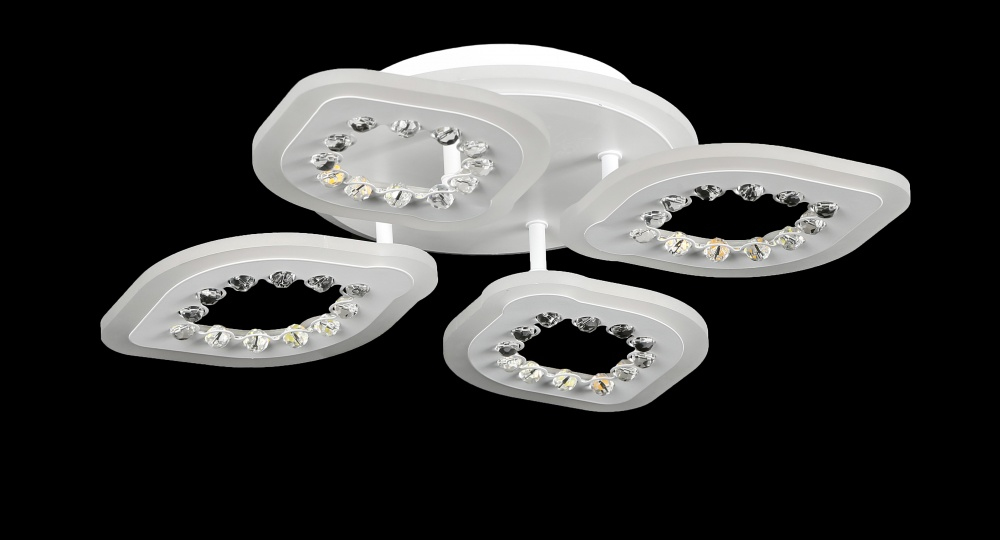 Світлодіодна люстра LK39867/4smal LED (WT)