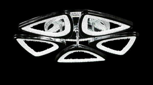 Светодиодная люстра LK29046/2+2+1 LED (RED+CHAMPANE+WT)
