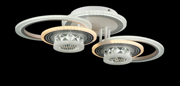 Светодиодная люстра LK236/4+A LED (chrome)