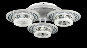 Світлодіодна люстра LK28997/3+1 LED (WT)