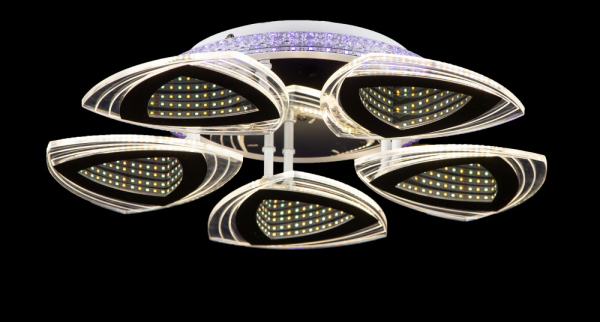 Світлодіодна люстра LK28962/5 LED (CR)