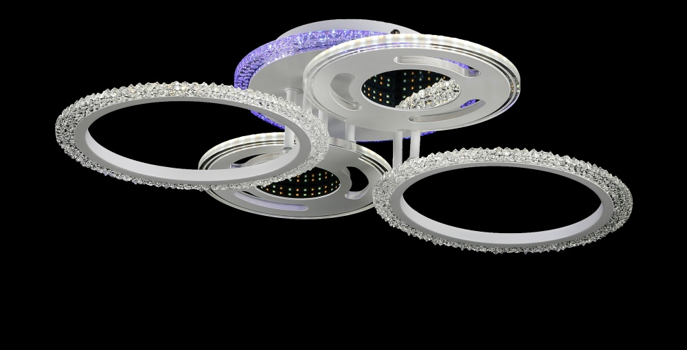 Світлодіодна люстра LK29016/2+2+1 LED (WT)