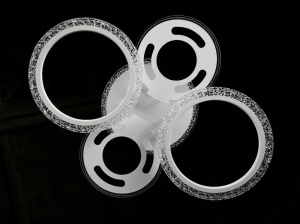 Світлодіодна люстра LK29016/2+2+1 LED (WT)