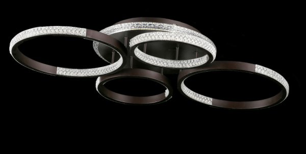 Світлодіодна люстра LK39852/2+2+1 LED (CF)