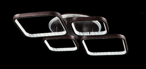 Світлодіодна люстра LK39853/2+2+1 LED (CF)