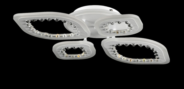 Світлодіодна люстра LK39867/2+2 LED (WT)