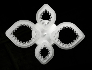 Світлодіодна люстра LK39867/2+2 LED (WT)