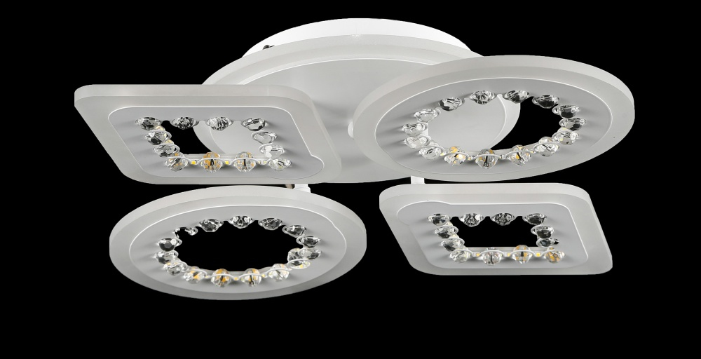 Светодиодная люстра LK39869/2+2+1B LED (WT)