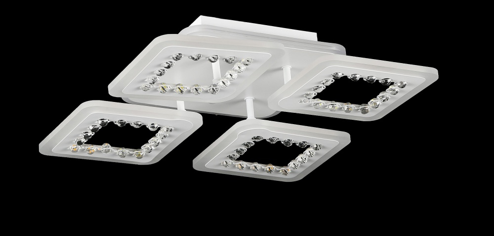 Светодиодная люстра LK39870/4+1small LED (WT)