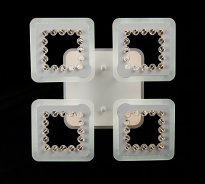 Светодиодная люстра LK39870/4+1small LED (WT)