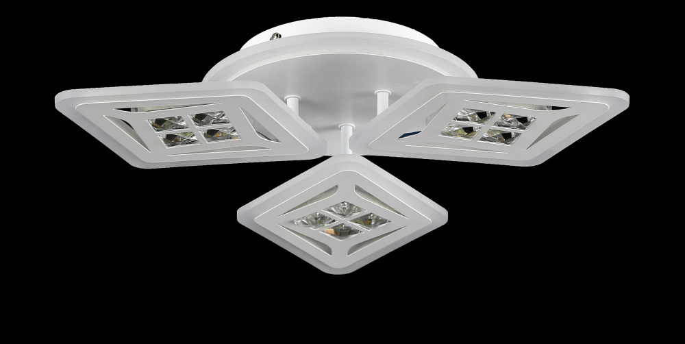 Світлодіодна люстра LK28925/3+1 LED (WT)