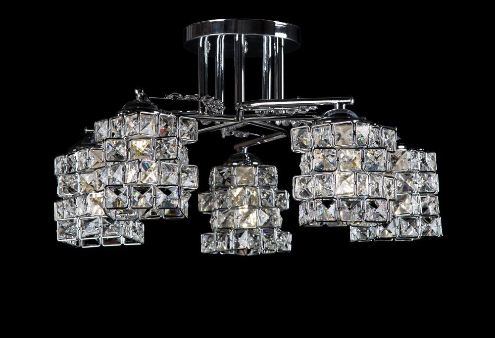 Люстра з плафонами L7301B/5 (CR) Люстра з плафонами L7301B/5 (CR)