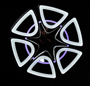 Світлодіодна люстра LK233/6 LED (chrome)