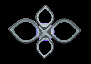 Світлодіодна люстра LK30/2+2+A LED (white)