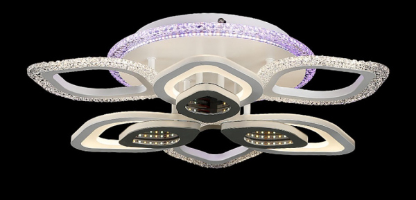 Світлодіодна люстра LK39755/6+1 LED (WT)