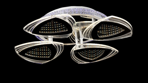 Светодиодная люстра LK236/4+A LED (chrome)