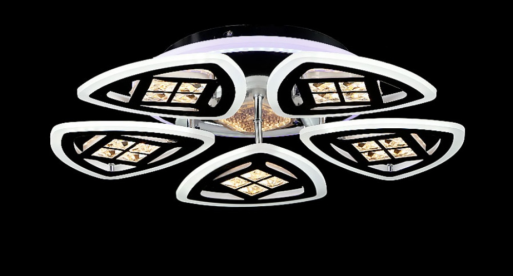 Светодиодная люстра LK29023A/5+1 LED (CR)