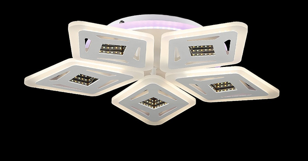 Світлодіодна люстра LK29012/5+1 LED (WT)