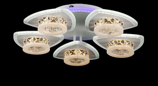 Світлодіодна люстра LK29008/5+1 LED (WT)