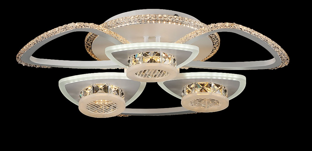 Светодиодная люстра LK29018/3+3+1 LED (WT)