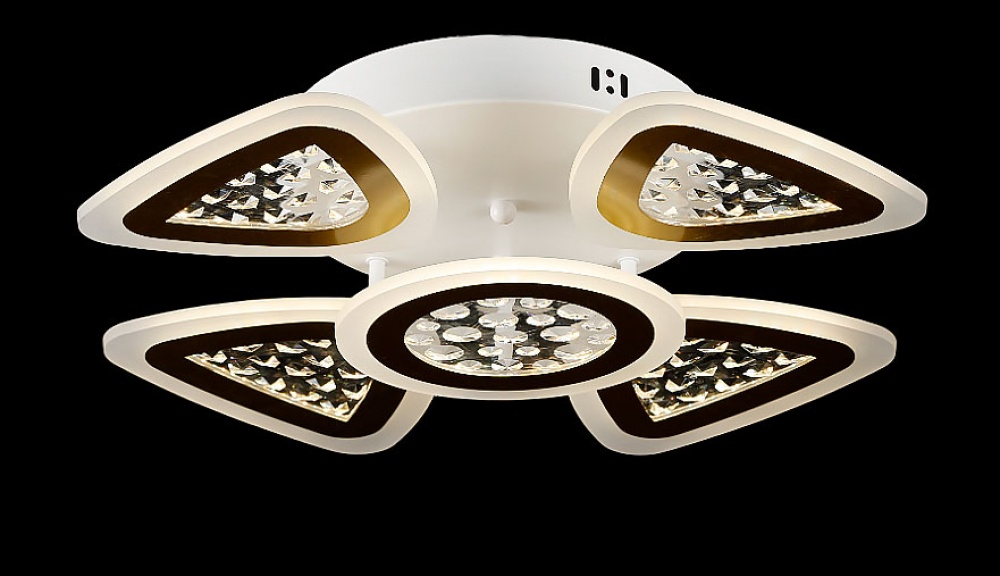 Светодиодная люстра LK39866/4+1 LED (WT+CHAMPANE)
