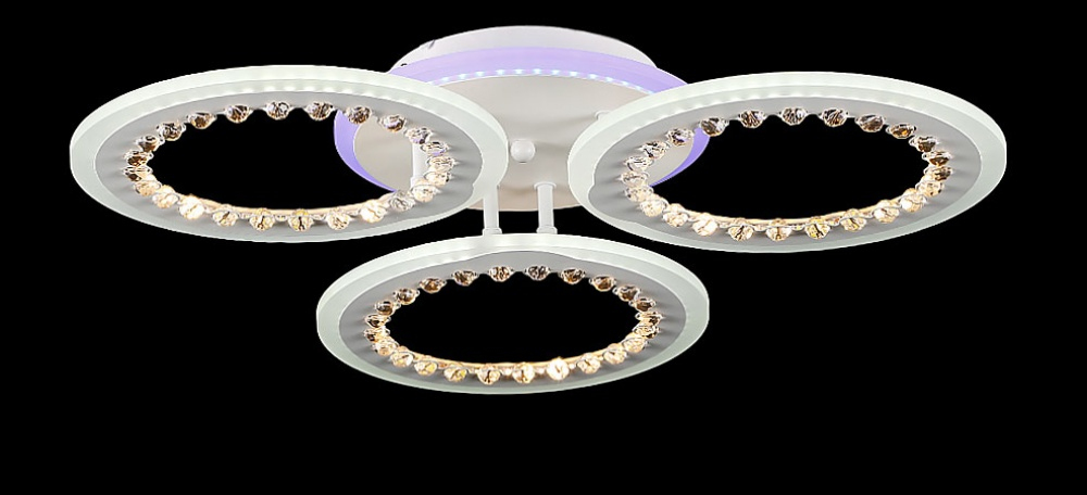 Світлодіодна люстра LK39871/3+1big LED (WT)