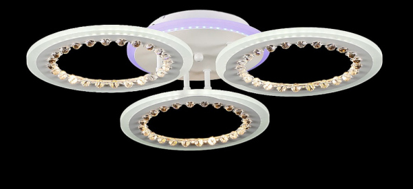 Світлодіодна люстра LK39871/3+1big LED (WT)
