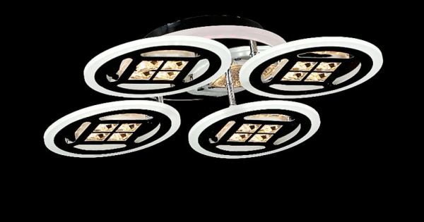 Светодиодная люстра L9663/5R (LED)