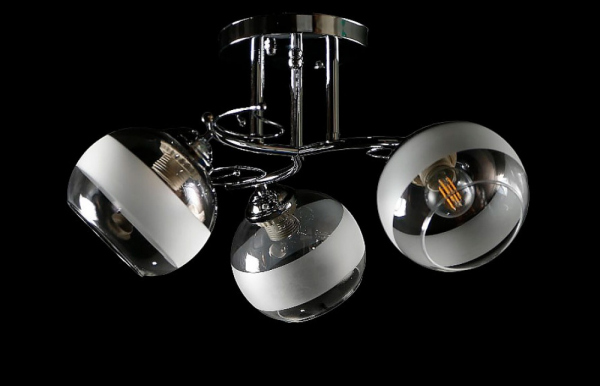 Хрустальная люстра L1833/4+4 LED (FG)