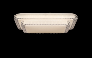 Світлодіодна люстра L8208B/36W*2 LED (WT)