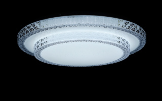 Світлодіодна люстра L8207B/24W*2 LED (WT)