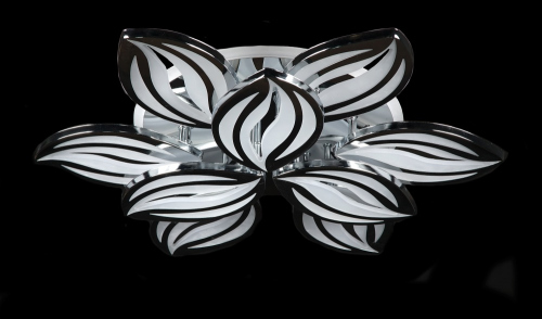 Світлодіодна люстра LK23/6+3 LED (chrome)