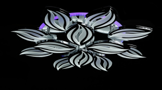 Світлодіодна люстра LK23/8+4 LED (chrome)