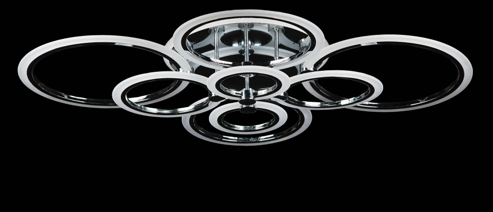 Світлодіодна люстра LK236/8+A LED (chrome)