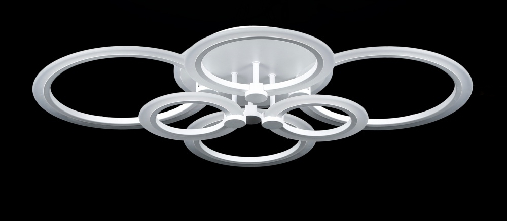 Світлодіодна люстра LK236/6+A LED (white)