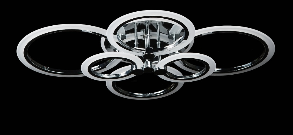 Світлодіодна люстра LK236/6+A LED (chrome)