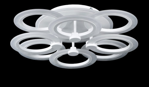 Світлодіодна люстра LK235/4+4+A LED (white)