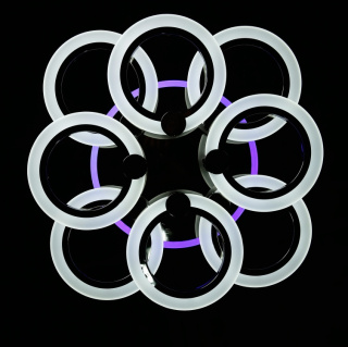 Світлодіодна люстра LK235/4+4+A LED (ZBK) Світлодіодна люстра LK235/4+4+A LED (ZBK)