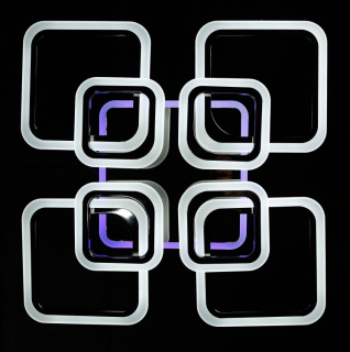 Світлодіодна люстра LK206/4+4+A LED (ZBK) Світлодіодна люстра LK206/4+4+A LED (ZBK)