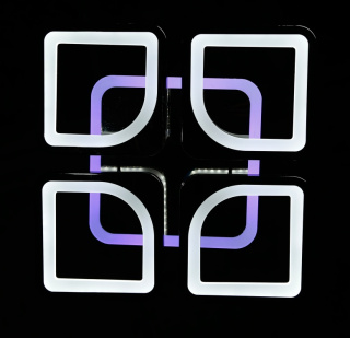 Светодиодная люстра LK238/4+A LED (ZBK)