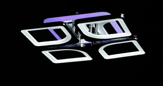 Світлодіодна люстра LK238/4+A LED (chrome)