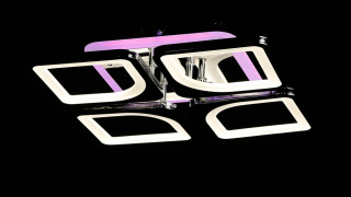 Світлодіодна люстра LK238/4+A LED (chrome)