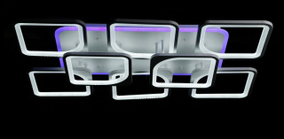 Светодиодная люстра LK238/6+2 LED (white)