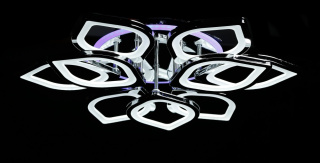 Светодиодная люстра LK30/6+3+A LED (chrome)