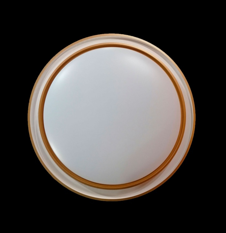 Світлодіодна люстра L9178/24W*2 LED (WT+GD)